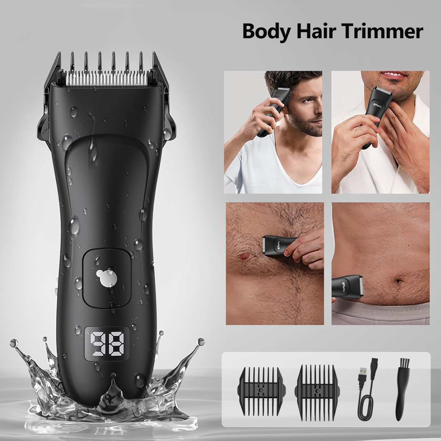 Men'S Grooming Hair And Body Wash - ﻿ Body Hair Trimmer Shaver for