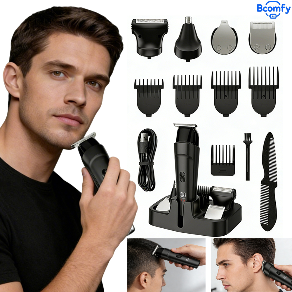 Men'S Grooming Hair And Body Wash - Electric Hair Trimmer Clipper for Men
