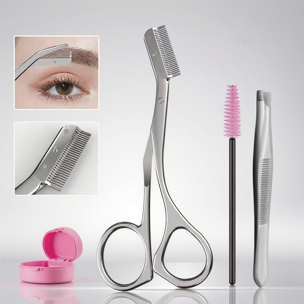 Men'S Grooming Makeup - 1 set of eyebrow grooming tools,