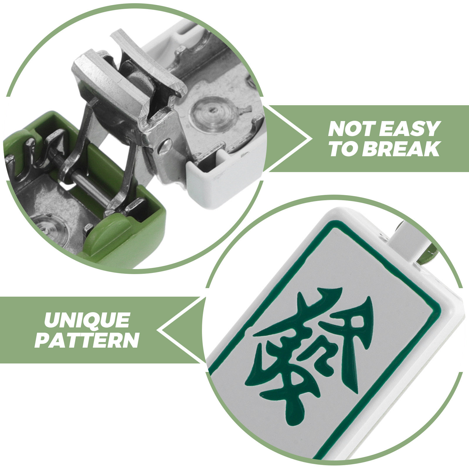 Foldable Mini Mahjong Nail Cli - Men'S Grooming Fingernails recension och pris