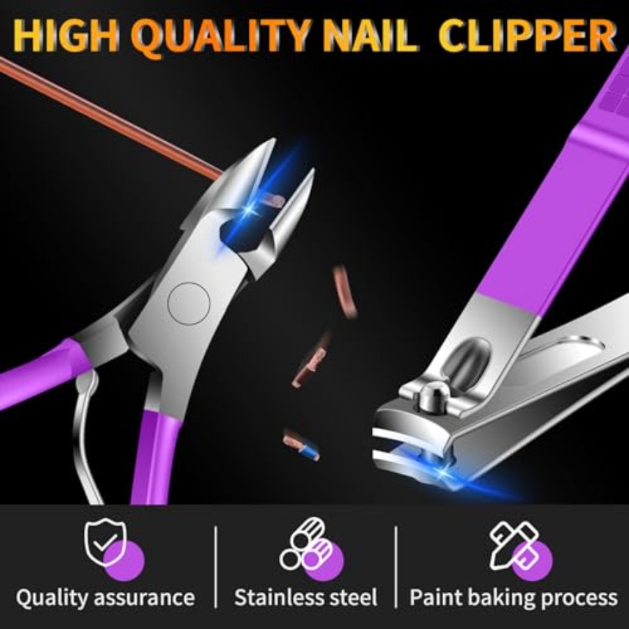 Manicure Set 16Pcs Professiona - Men'S Grooming Fingernails recension och pris