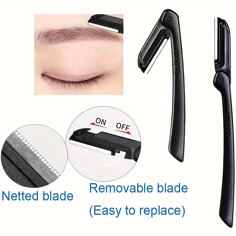 3 Pcs Stainless Steel Eyebrow  - Men'S Grooming Makeup recension och pris