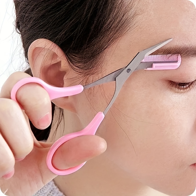 Eyebrow Trimmer Scissor With C - Men'S Grooming Makeup recension och pris