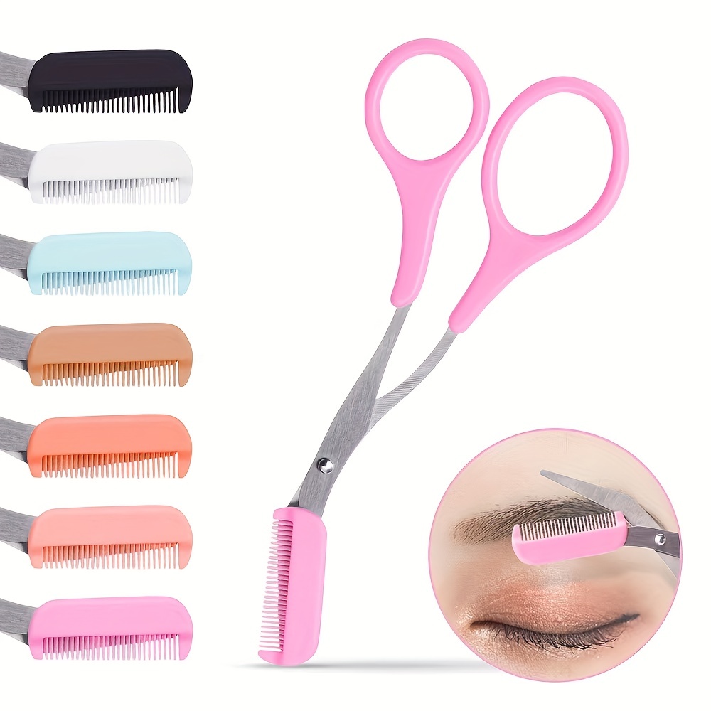 Eyebrow Trimmer Scissor With C - Men'S Grooming Makeup recension och pris