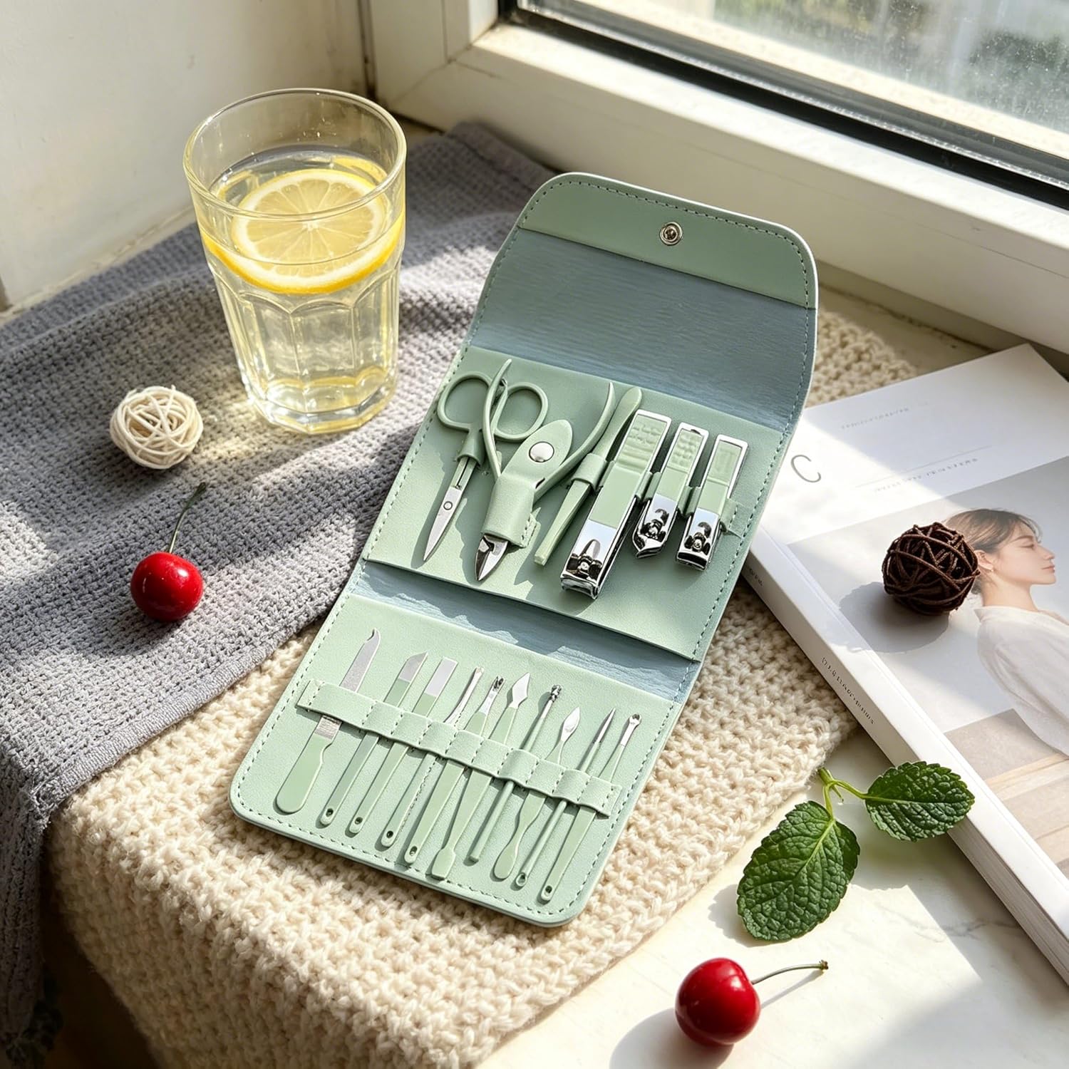 Manicure Set Pedicure Kit Nail - Men'S Grooming Fingernails recension och pris