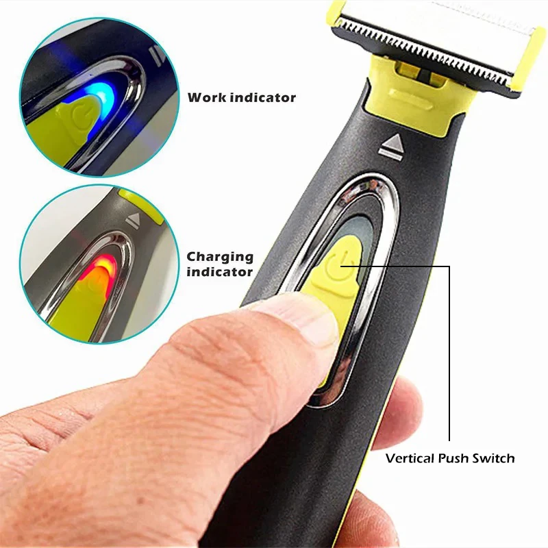 Portable USB Charging Electric - Men Grooming Full Body recension och pris
