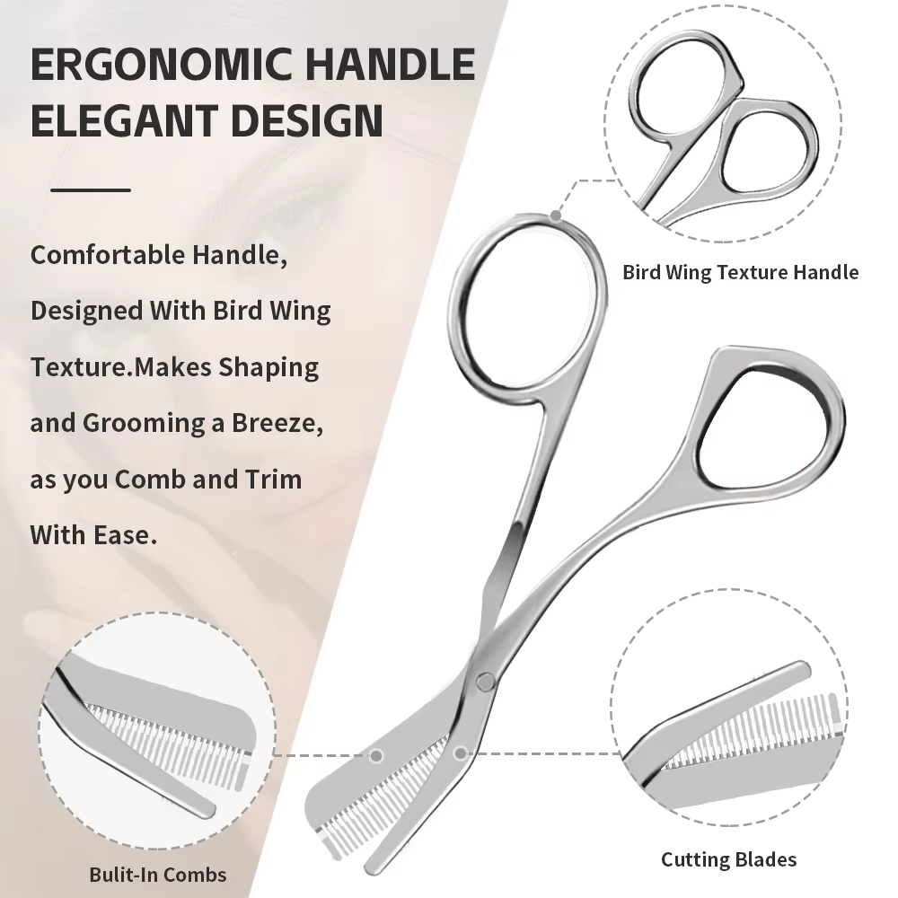 1 set of eyebrow grooming tool - Men'S Grooming Makeup recension och pris