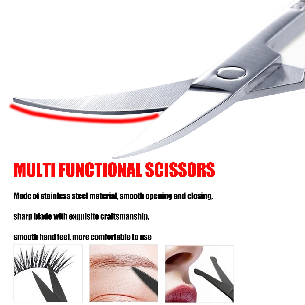 2/3PCS Eyebrow Scissors Stainl - Men'S Grooming Makeup recension och pris