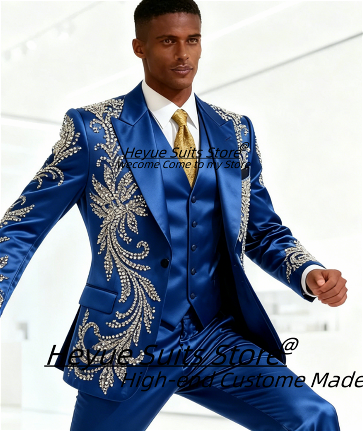 High End Customized Men Suit L - Men'S Grooming Room recension och pris