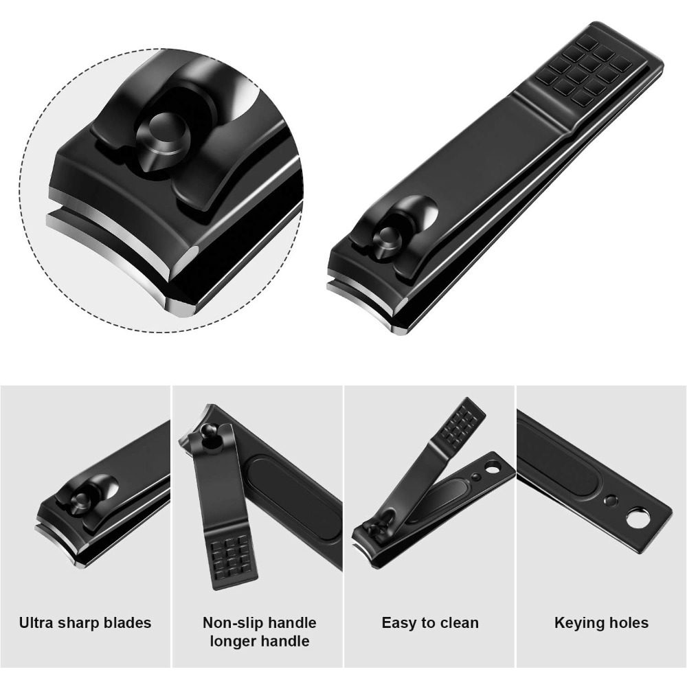 Stainless Steel Nail Clipper S - Men'S Grooming Fingernails recension och pris