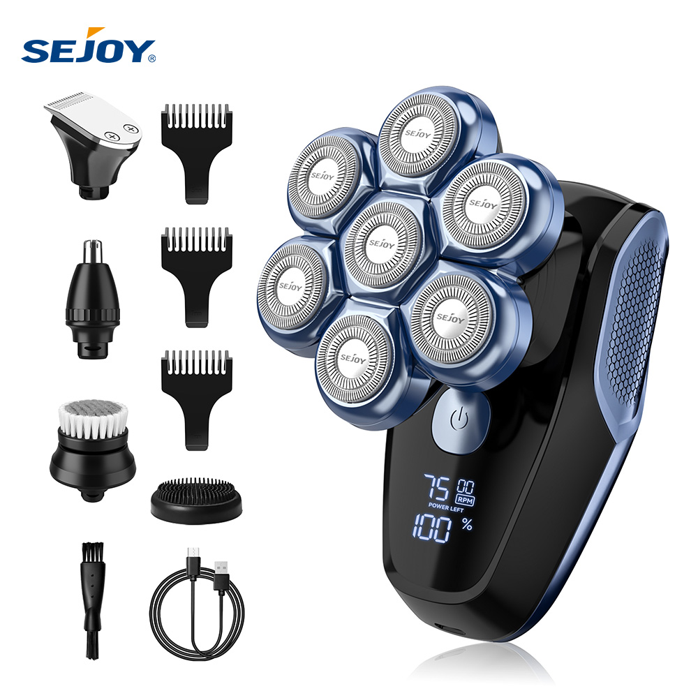 Sejoy 6-in-1 7D Head Shavers f - Men Grooming Full Body recension och pris