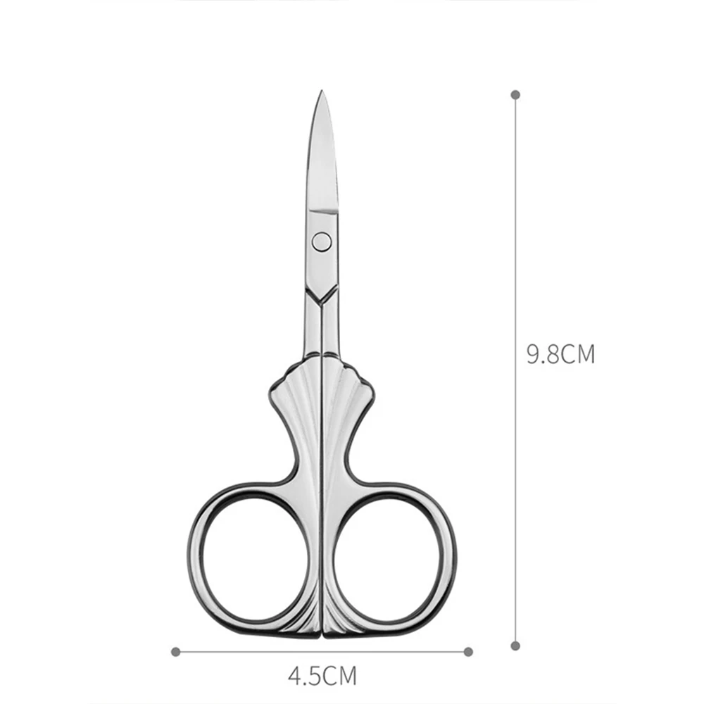 Stainless Steel Eyebrow Scisso - Men'S Grooming Makeup recension och pris