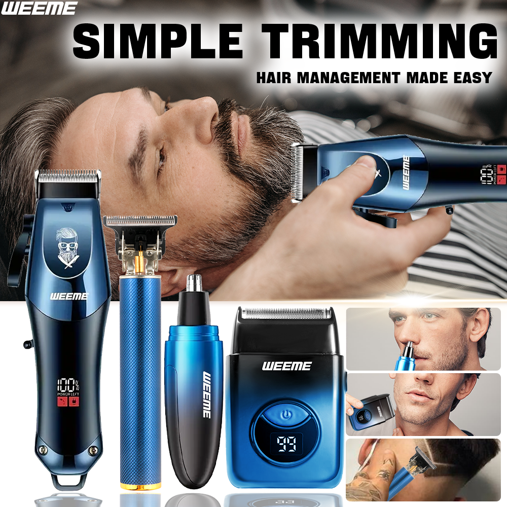 WEEME 4-in-1 Electric Hair Cli - Men'S Grooming Hair And Body Wash recension och pris