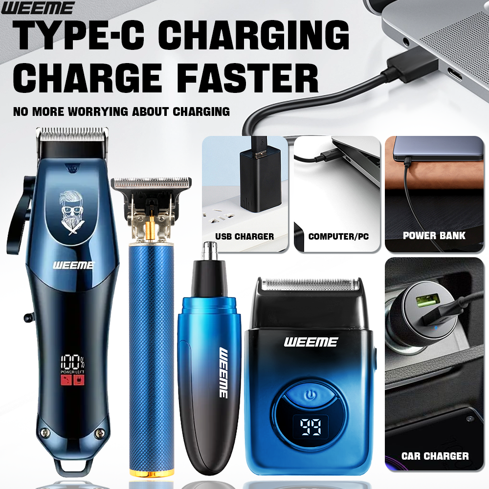 WEEME 4-in-1 Electric Hair Cli - Men'S Grooming Hair And Body Wash recension och pris