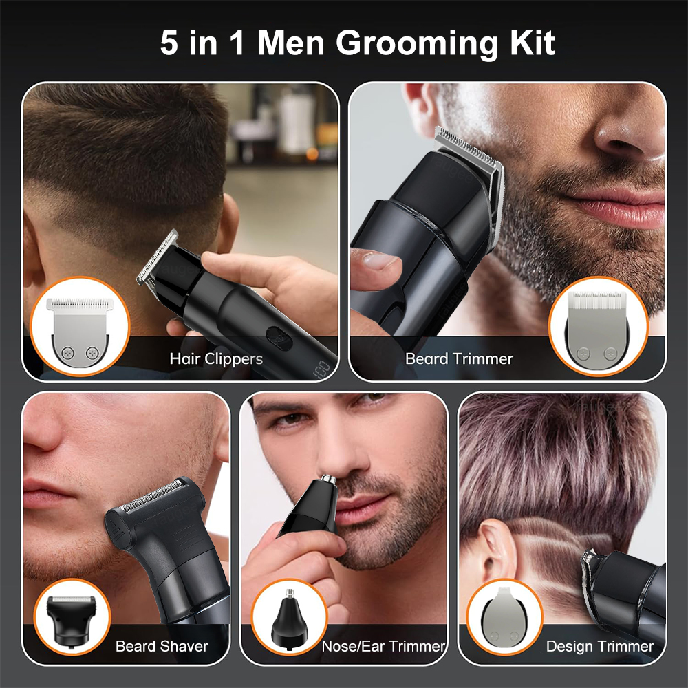 Electric Hair Trimmer Clipper  - Men'S Grooming Hair And Body Wash recension och pris