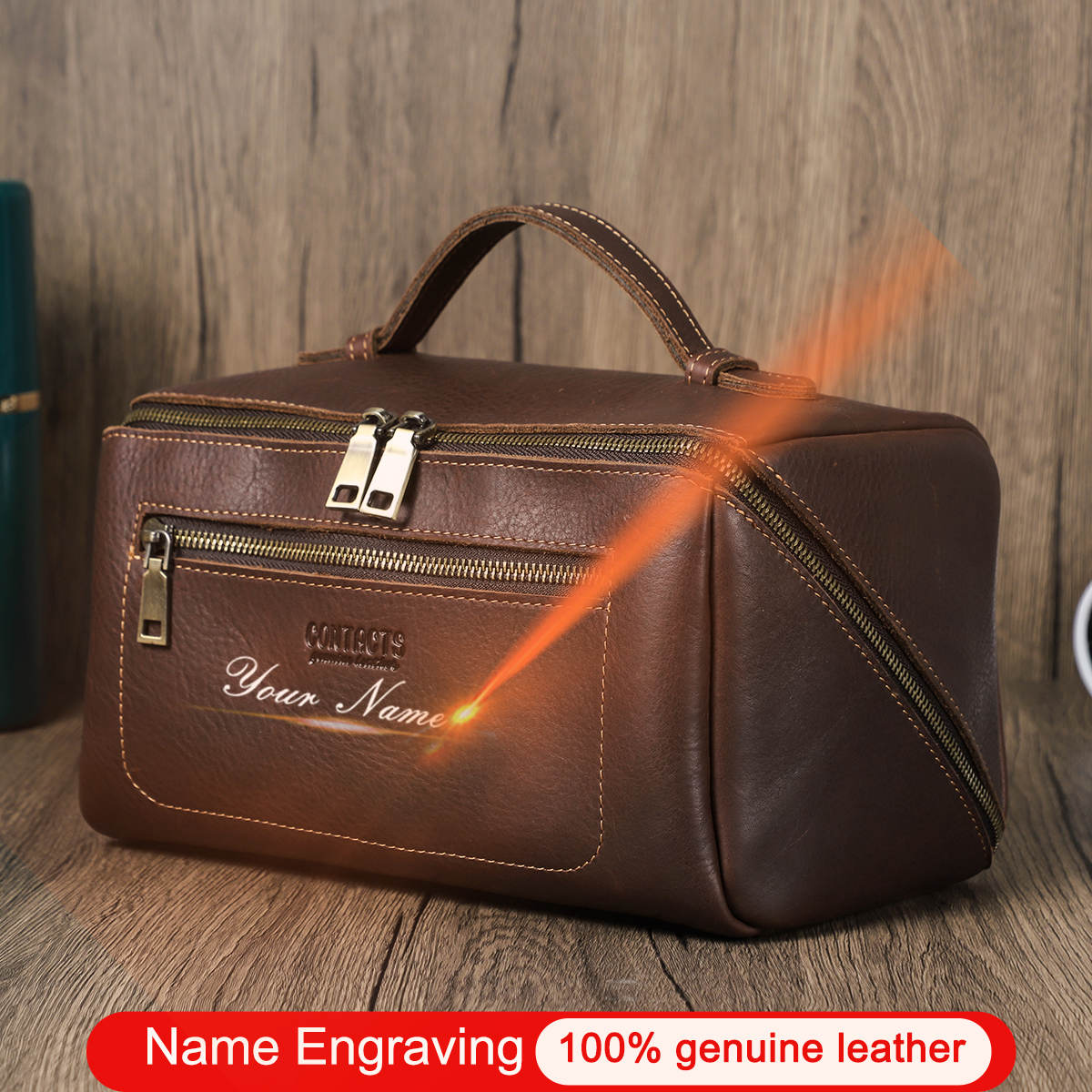 Personalized Cosmetic Bags Men - Men'S Grooming Makeup recension och pris