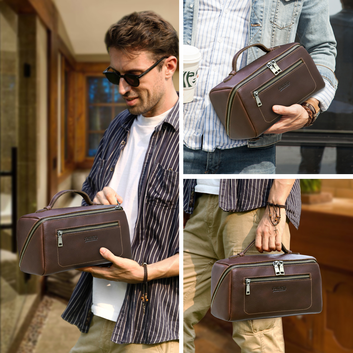 Personalized Cosmetic Bags Men - Men'S Grooming Makeup recension och pris