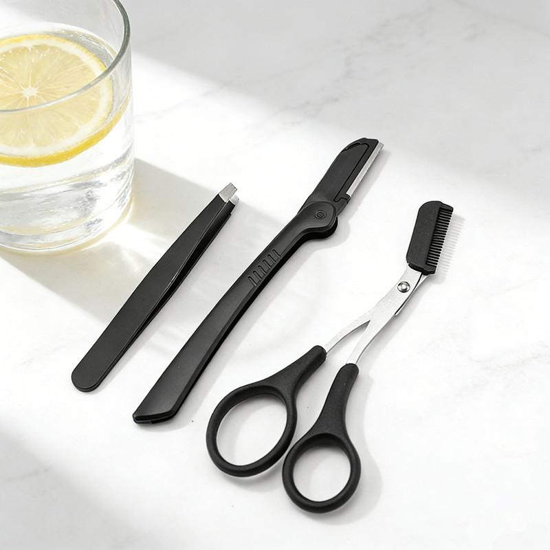 Stainless Steel Eyebrow Groomi - Men'S Grooming Makeup recension och pris