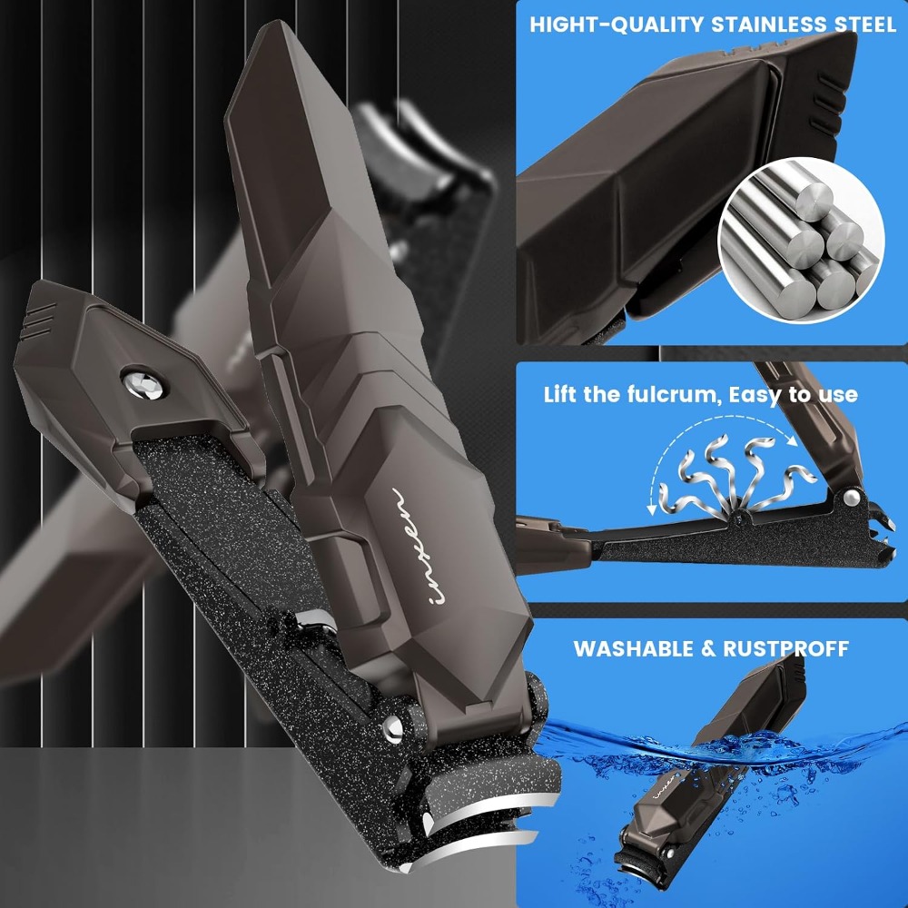 Self-Collecting Nail Clippers  - Men'S Grooming Fingernails recension och pris