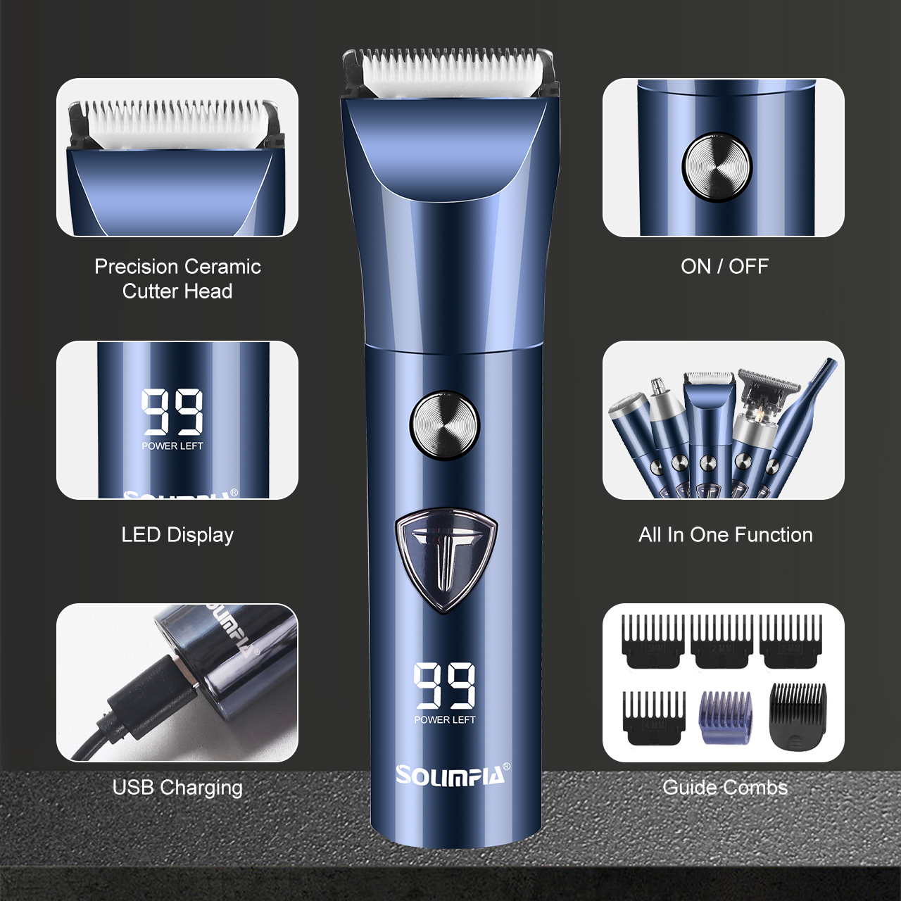 Solimpia Professional Hair Cli - Men'S Grooming Hair And Body Wash recension och pris