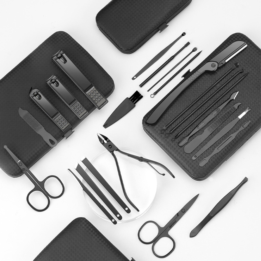 24Pcs Professional Stainless S - Men'S Grooming Fingernails recension och pris