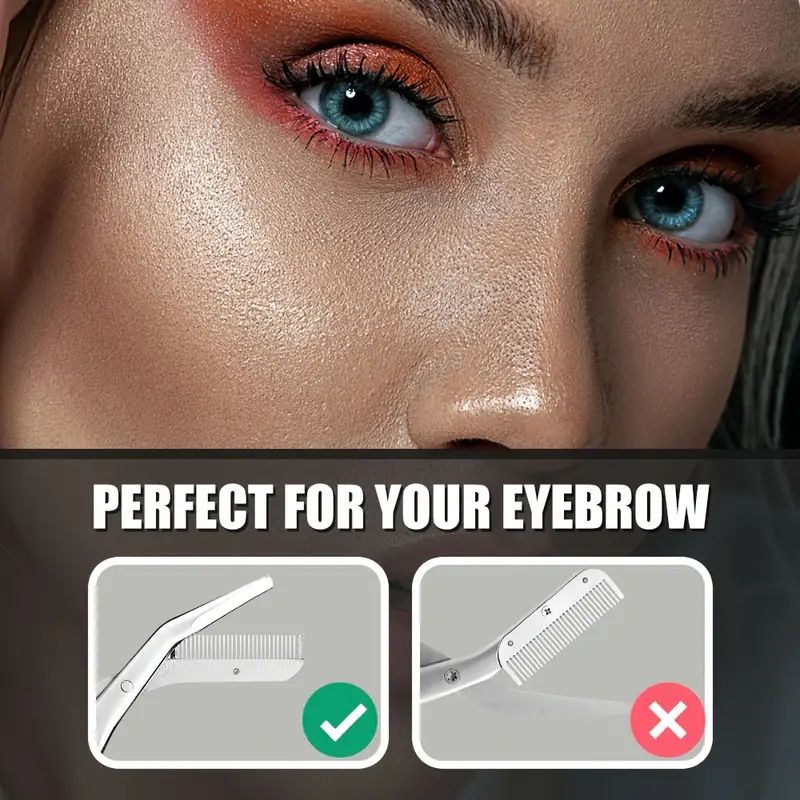 Stainless Steel Eyebrow Trimme - Men'S Grooming Makeup recension och pris